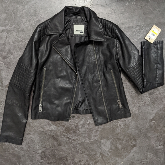 Levi's Jackets & Blazers - Women's Levi's faux leather jacket new with tags